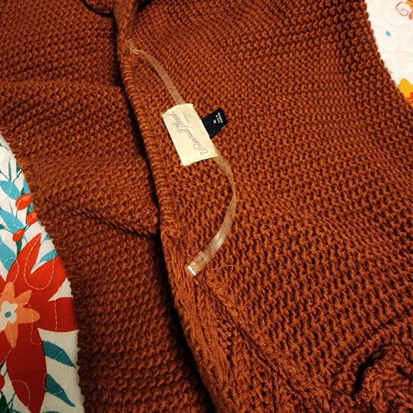 Universal Thread Ruffle Sweater Cardigan - Picture 4 of 5